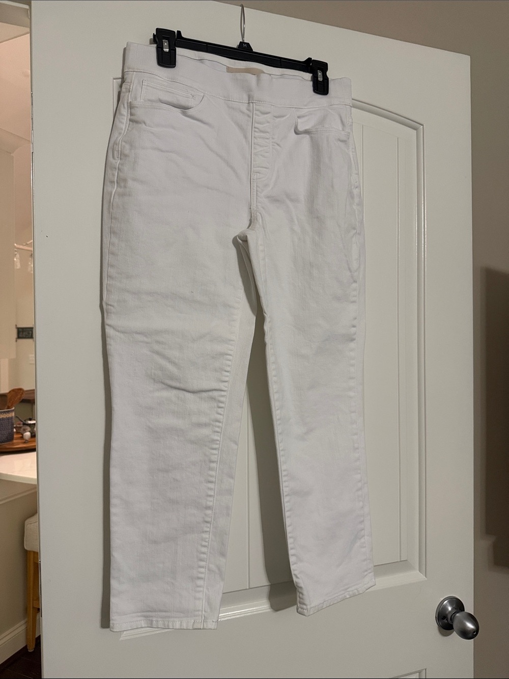 Soft Surroundings White Straight-Leg Women’s Jeans